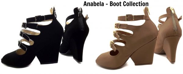 Anabela Boot 4x de R$32,47 ou