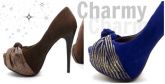 Sapato Peep Toe Charmy 4x de R$39,97