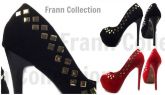 Sapato Peep Toe Frann 4x de R$39,97