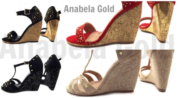 Anabela Gold 4x de R$39,97