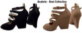 Anabela Boot 4x de R$32,47 ou