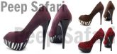 Sapato Peep Toe Peep Safari 4x de R$39,97